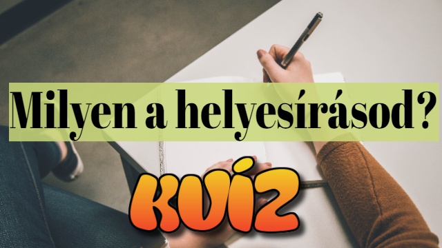 helyesírás kvíz