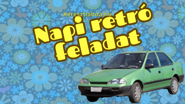 napi retró feladat