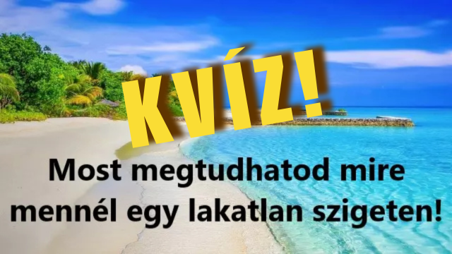 sziget kvíz