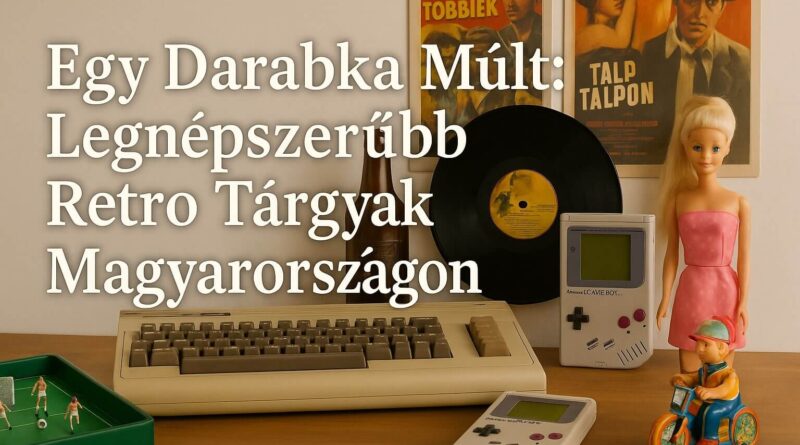 Retro Tárgyak Egy Üvegszerű Világban