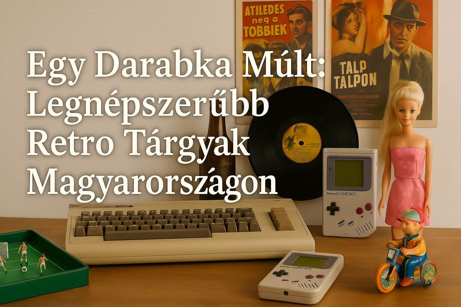 Retro Tárgyak Egy Üvegszerű Világban