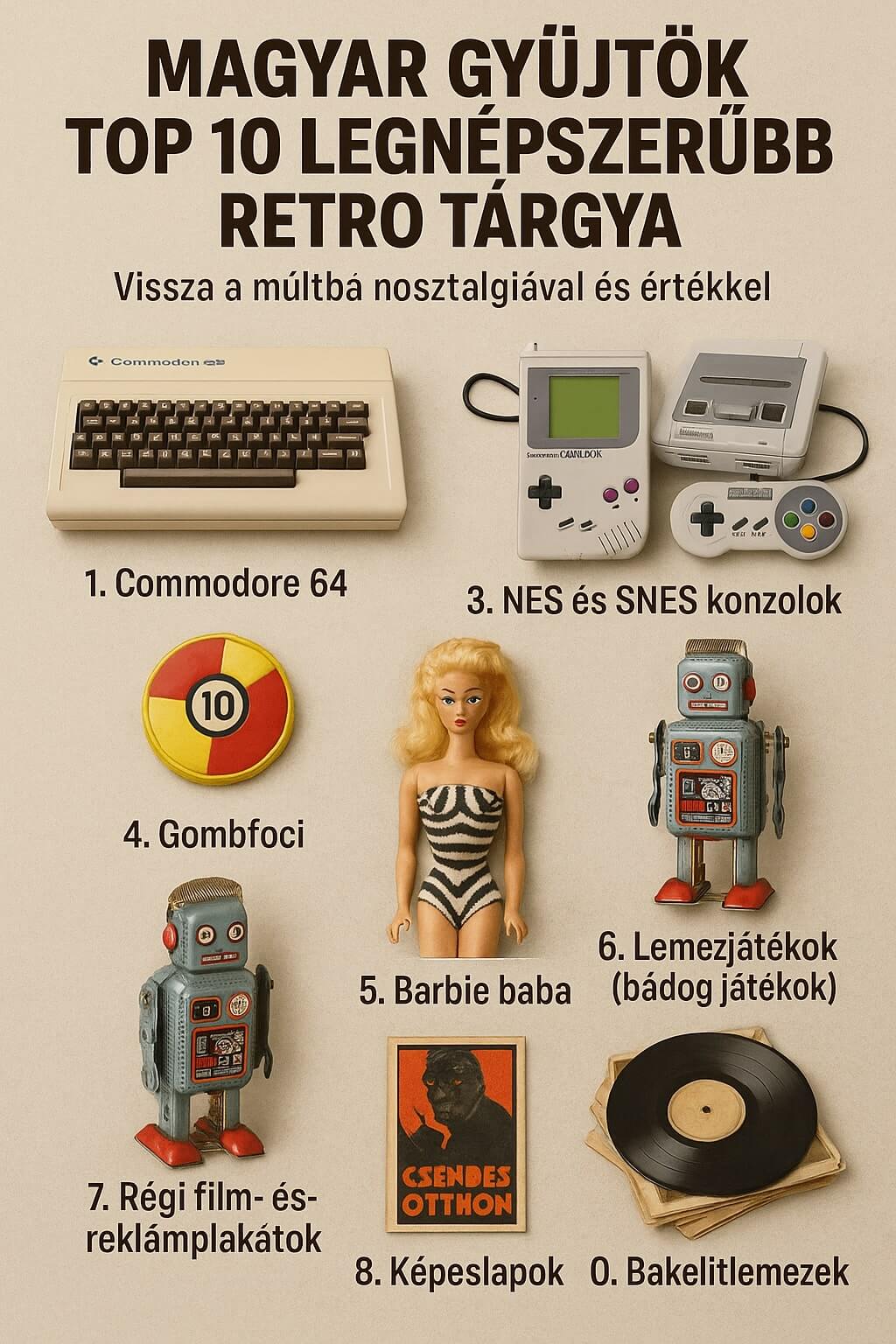 Retro Tárgyak Magyar Gyűjtőknek
