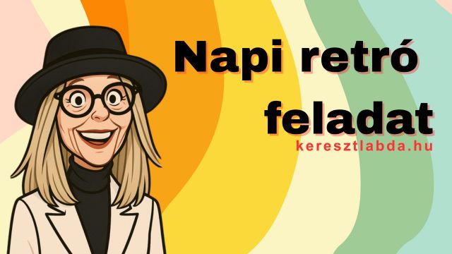 napi retró feladat