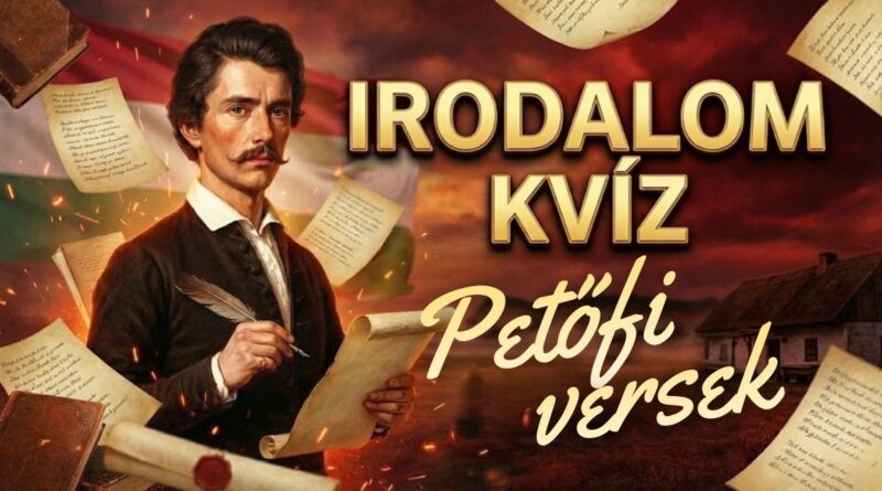 petőfi irodalom kvíz