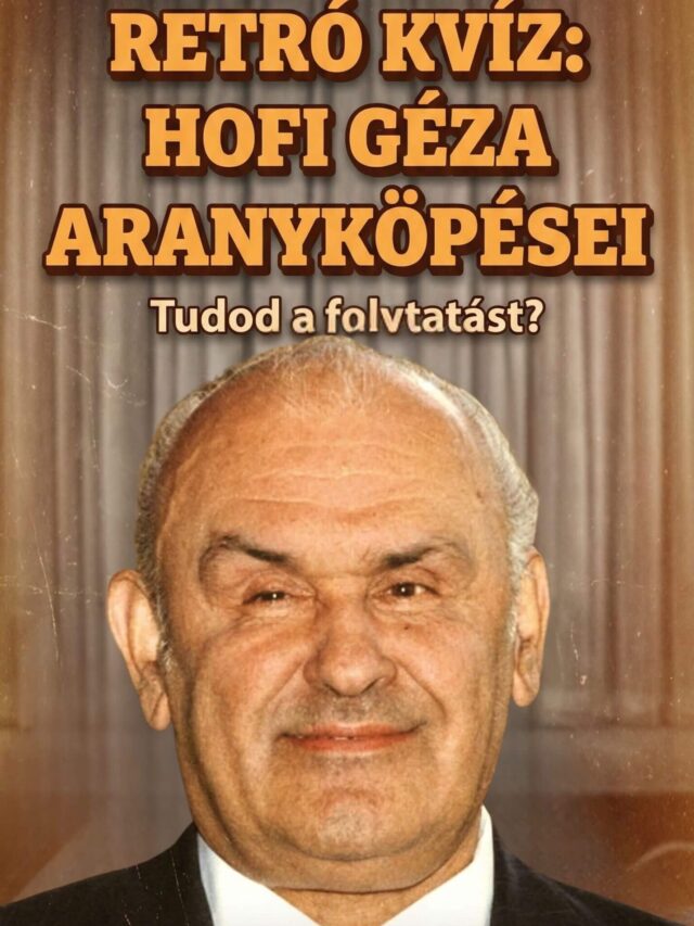 Ki tudod egészíteni a legendás Hofi Géza poénokat?