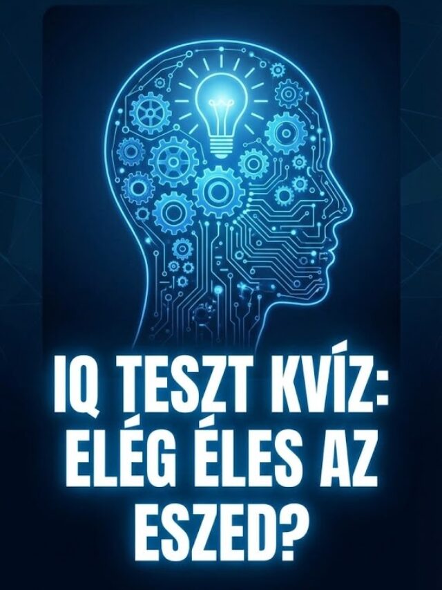 IQ teszt kvíz: Elég éles az eszed?