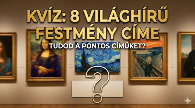 festmények kvíz