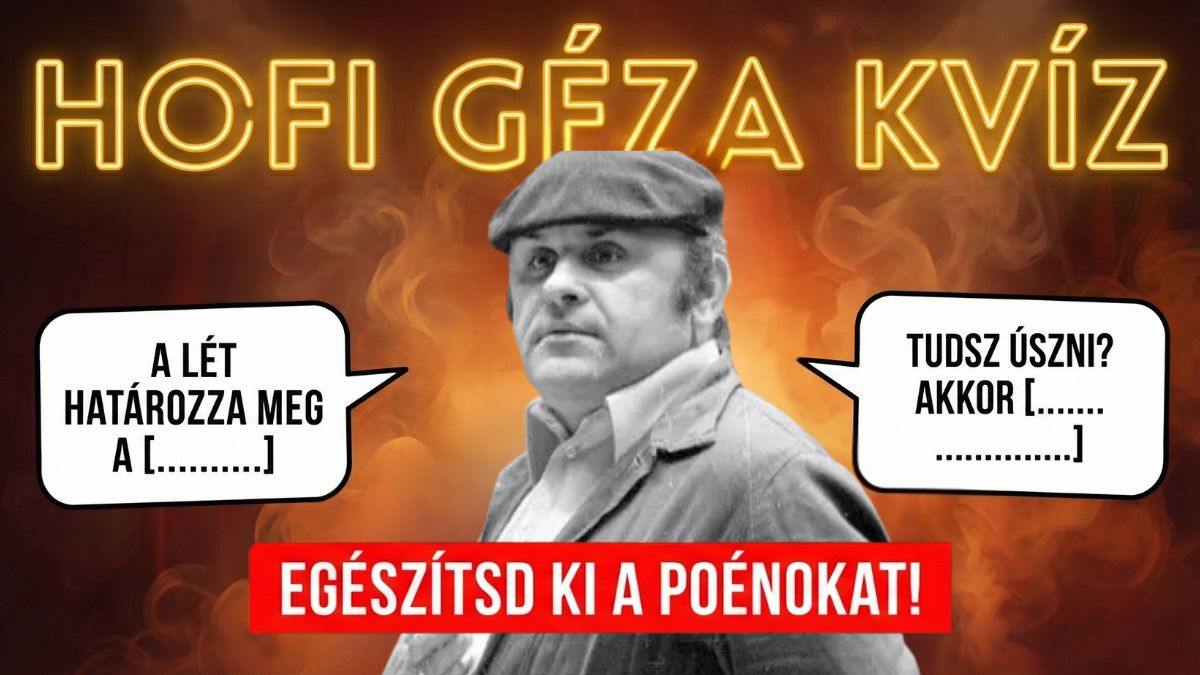 hofi géza retró kvíz