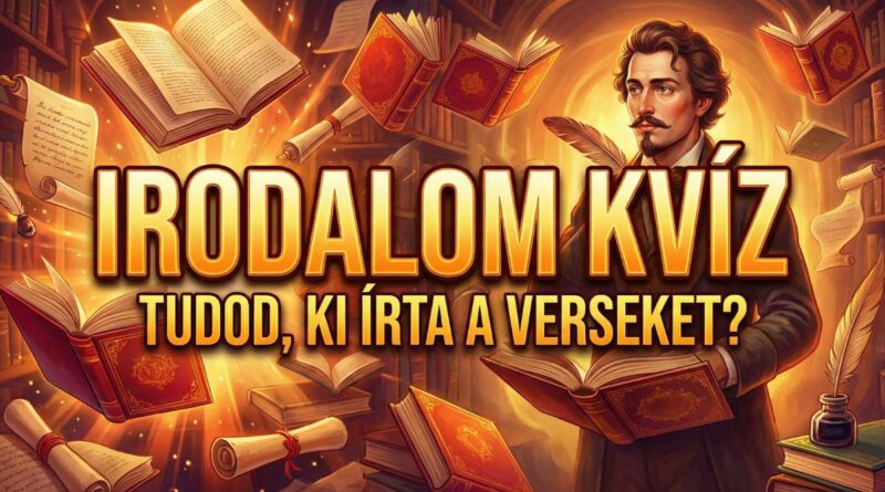 irodalom kvíz