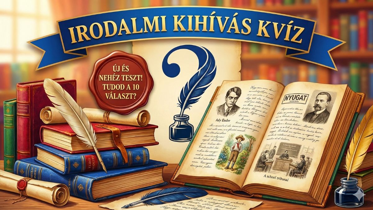 irodalom kvíz