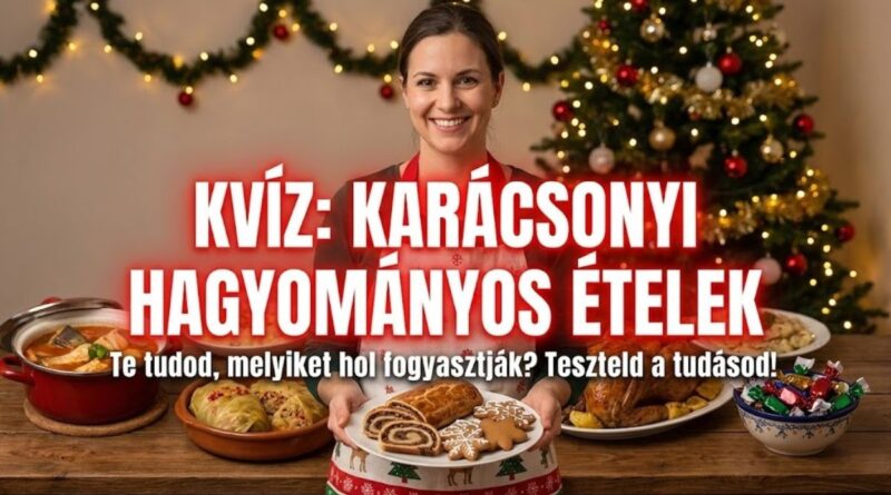 karácsonyi ételek gasztro kvíz