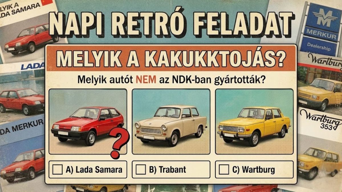 napi retró feladat