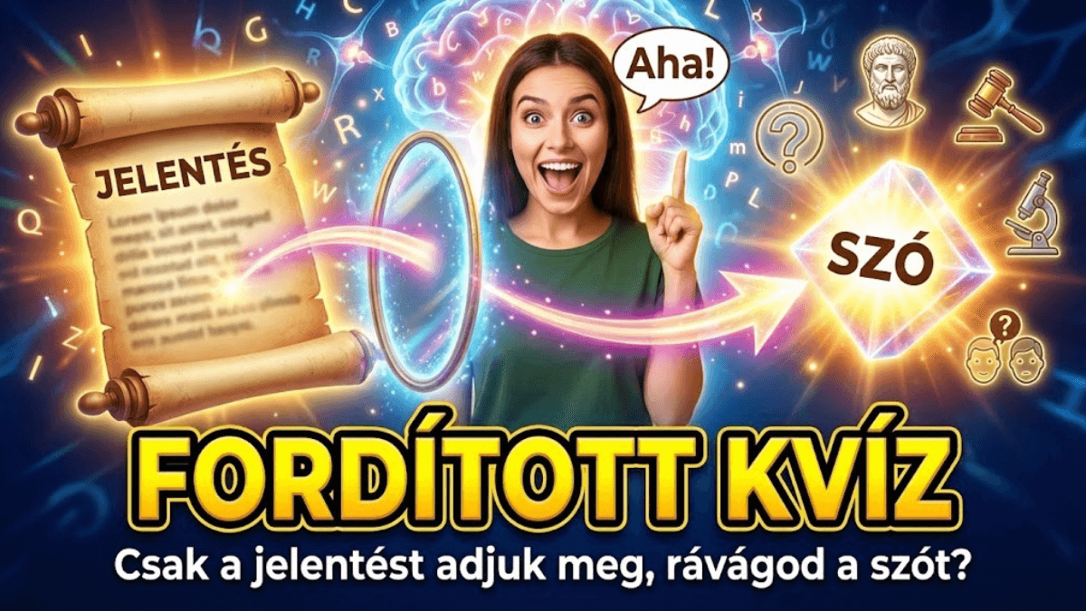 fordított idegen szavak kvíz