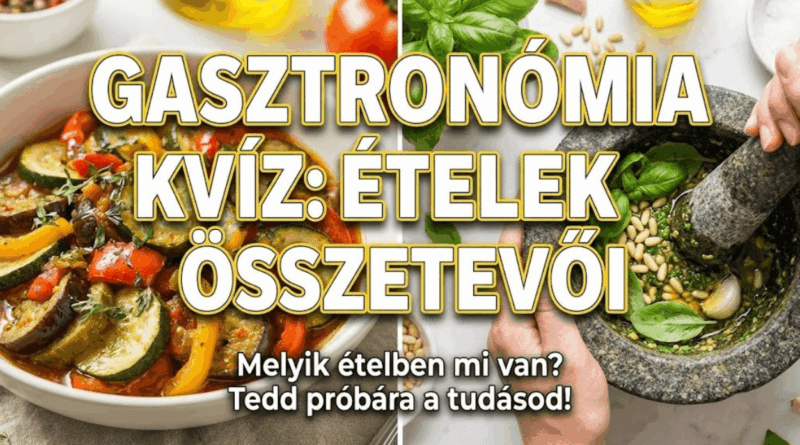 gasztronómia kvíz