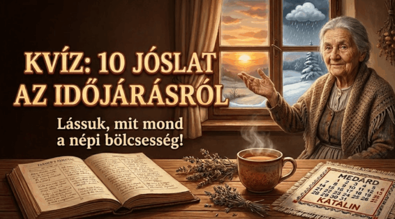 retró népi jóslatok kvíz