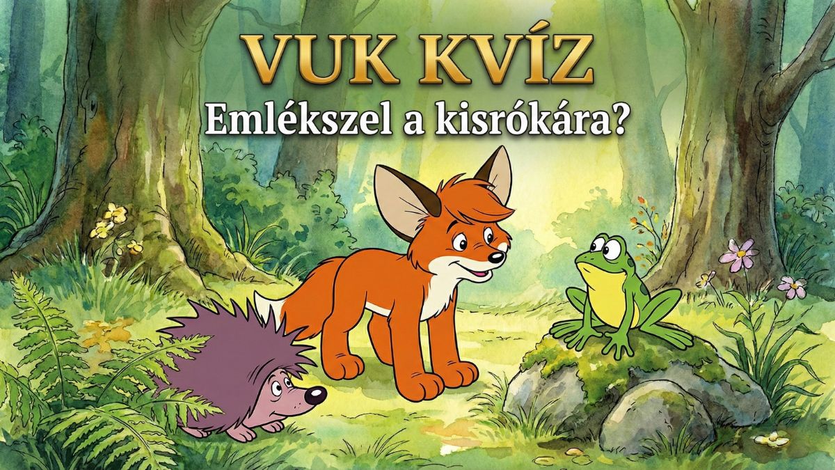 Vuk mese retró kvíz