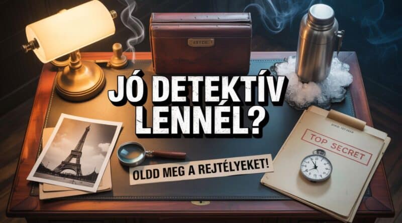 detektíves logikai kvíz