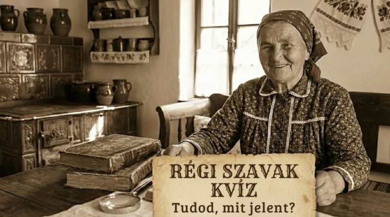 régi szavak retró kvíz