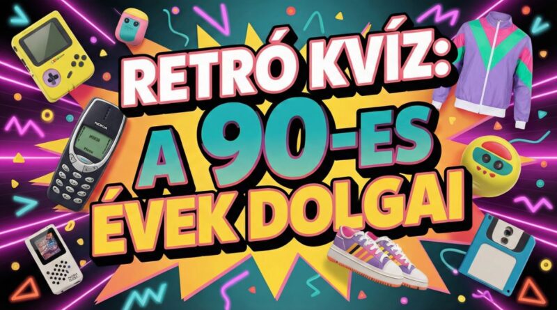 retró 1990-es évek kvíz