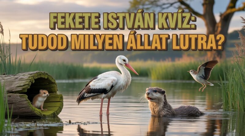 Fekete István irodalom kvíz