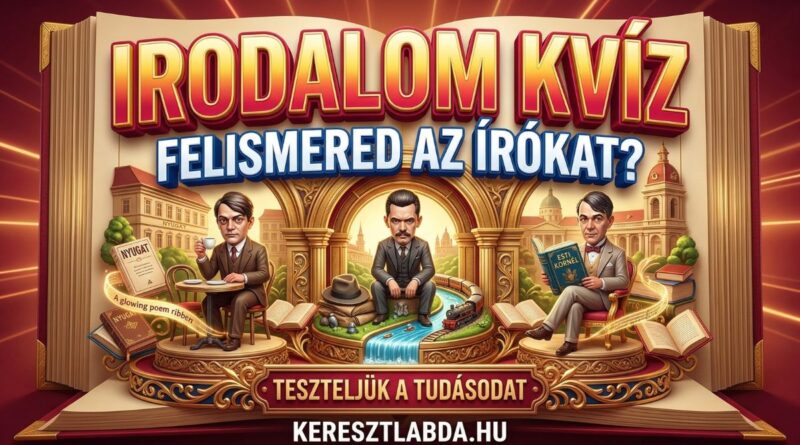 irodalom kvíz