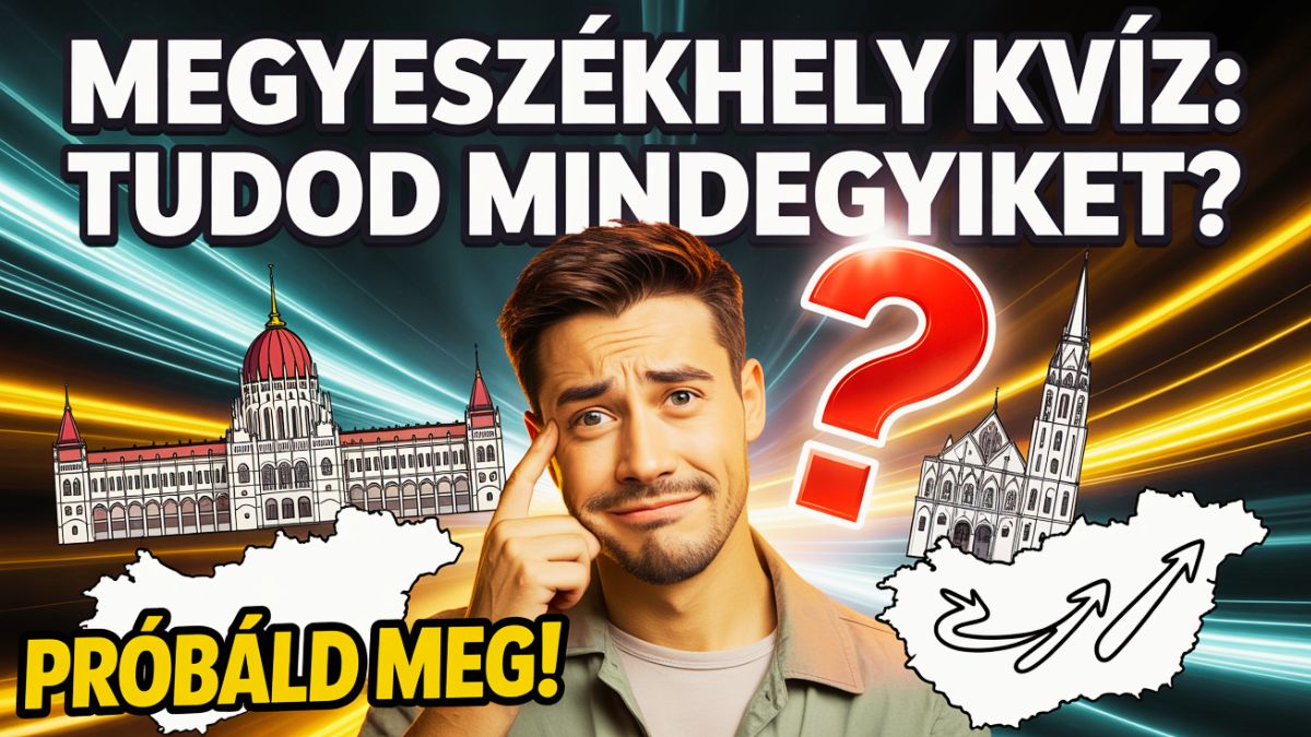 Megyeszékhely földrajz kvíz