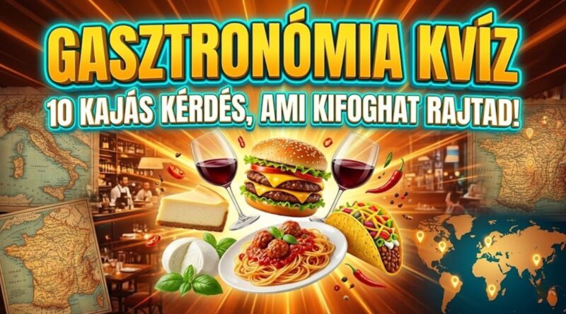gasztronómia kvíz