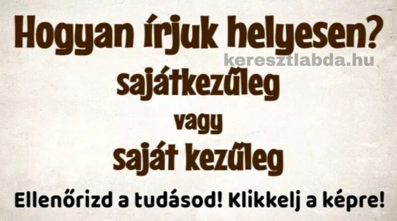 helyesírás feladat