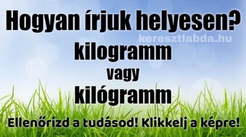 helyesírás feladat