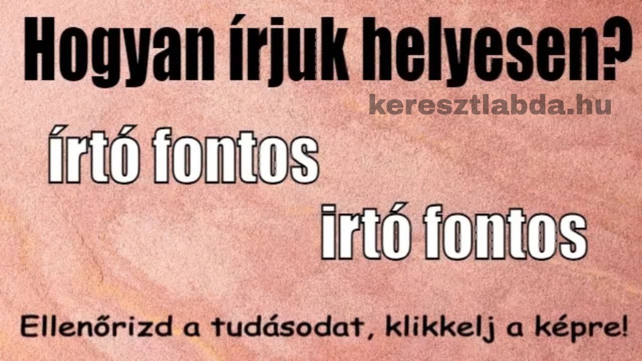 helyesírás feladat