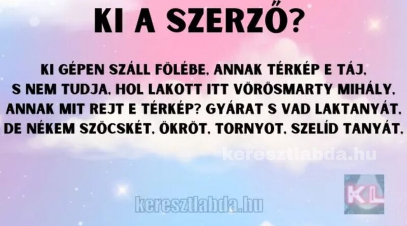 irodalom feladat
