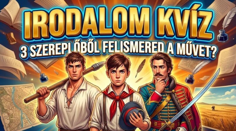 kötelező olvasmányok irodalom kvíz