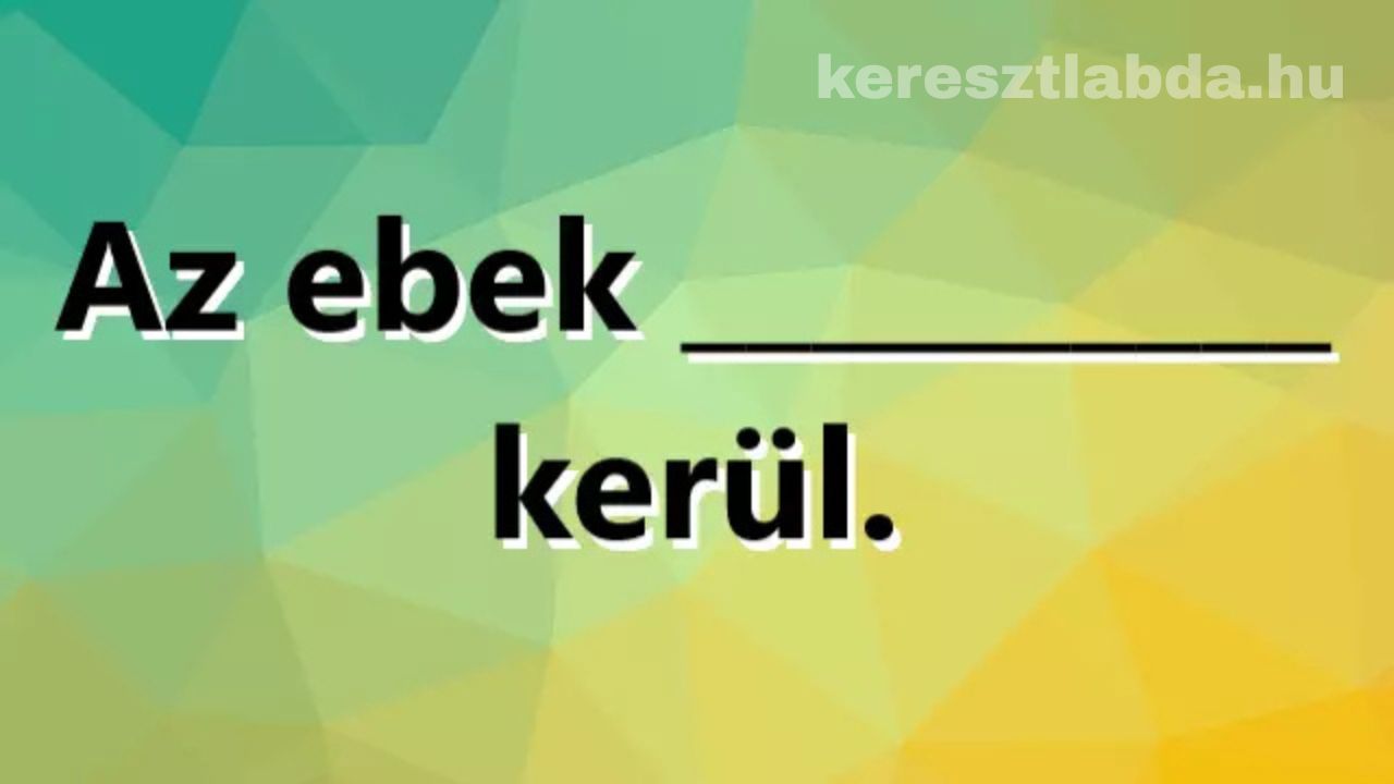 napi közmondás feladat