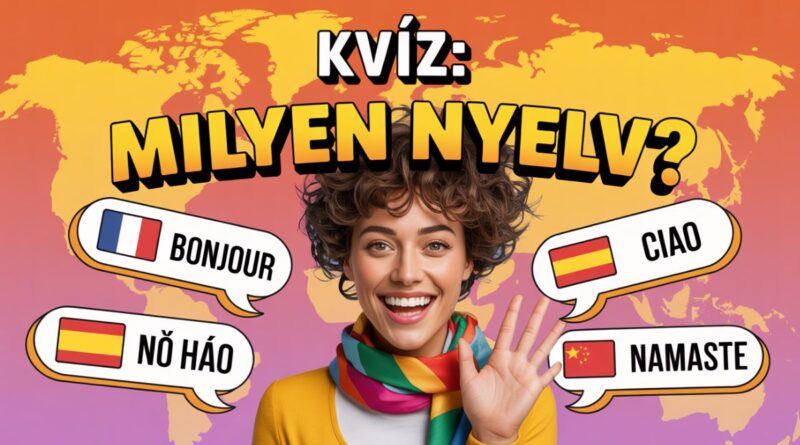 nyelv kvíz köszönés