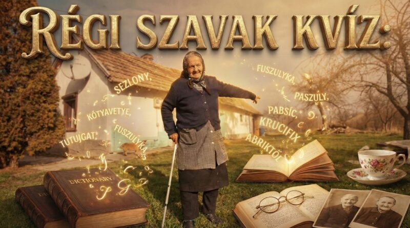 régi szavak kvíz