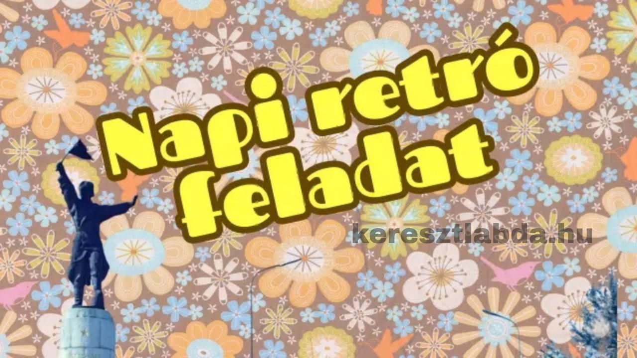 retró feladat