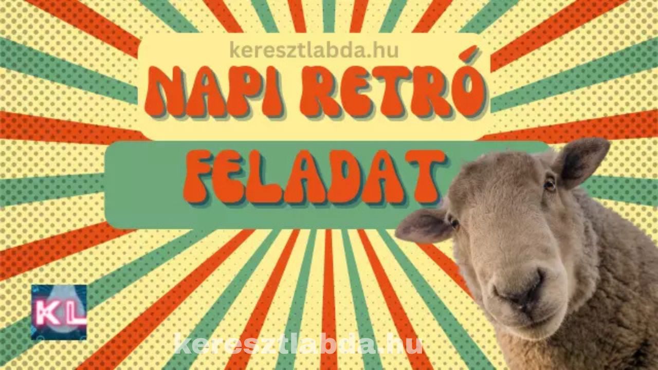 napi retró feladat