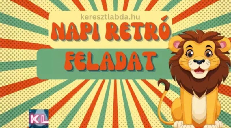 napi retró feladat