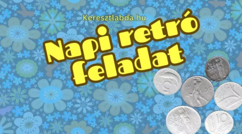 napi retró feladat