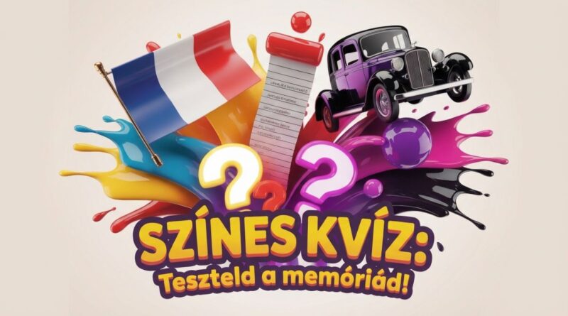 színes memória kvíz