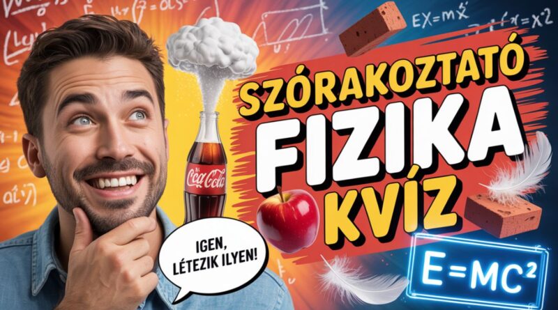 szórakoztató fizika kvíz