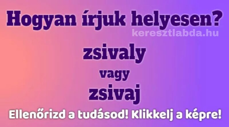 napi helyesírás feladat