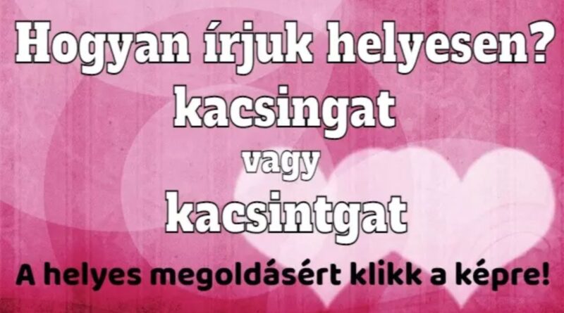 napi helyesírás feladat