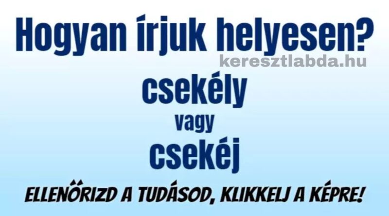 helyesírás feladat