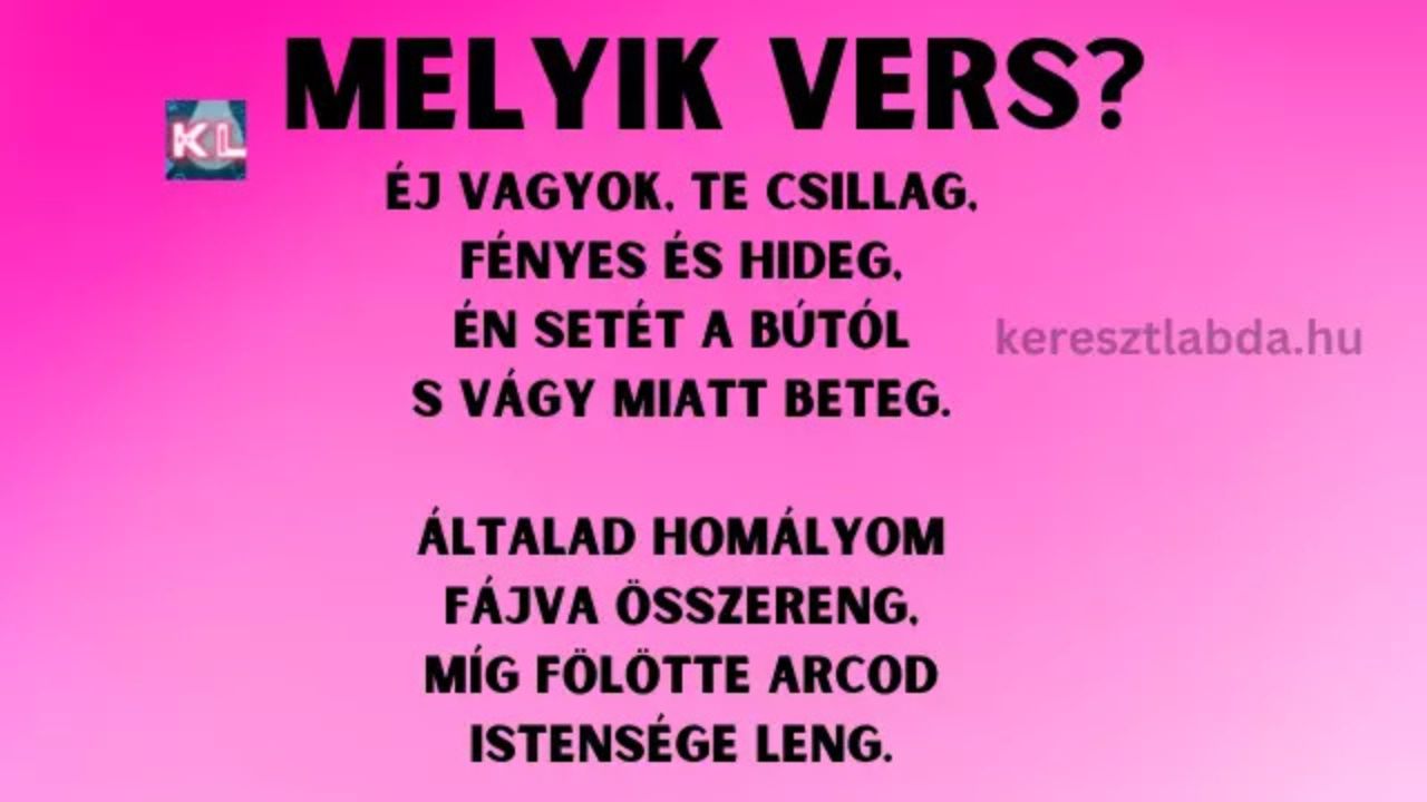 napi irodalom feladat