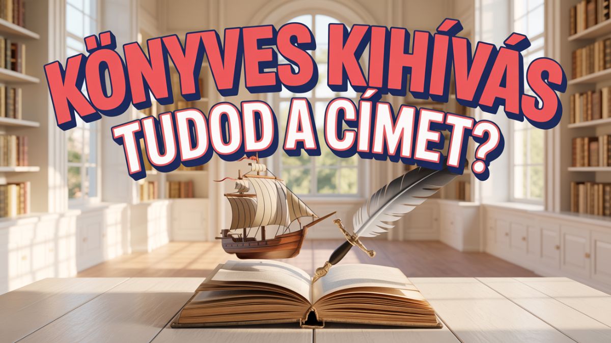 könyves kihívás irodalom kvíz