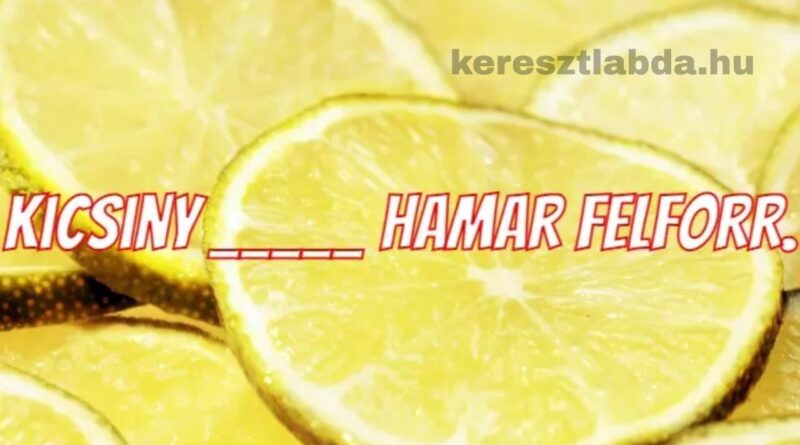 napi közmondás feladat