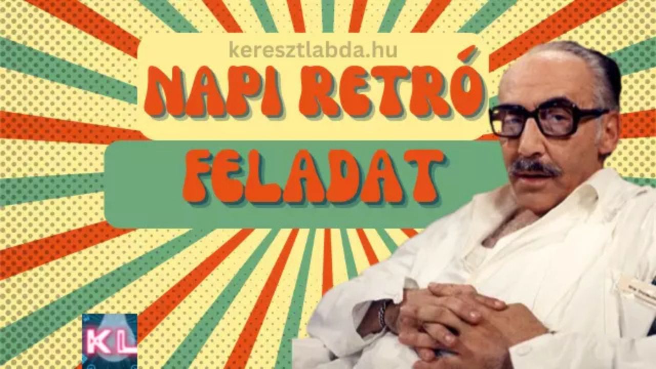 napi retró feladat