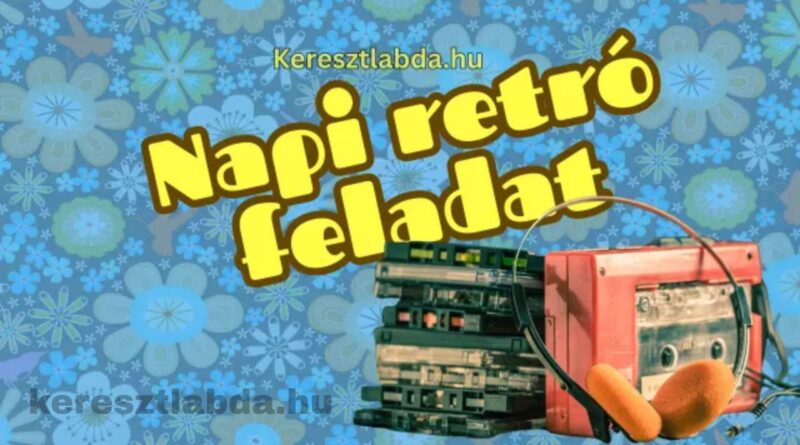 retró feladat