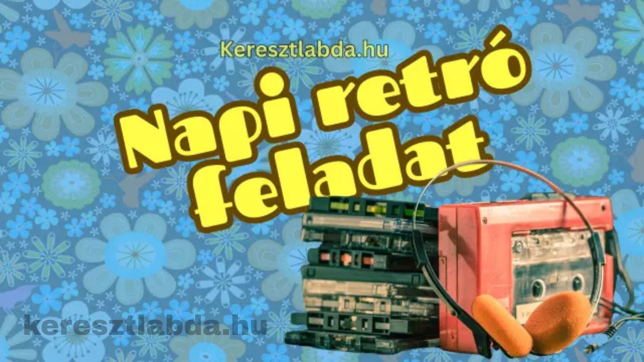 retró feladat